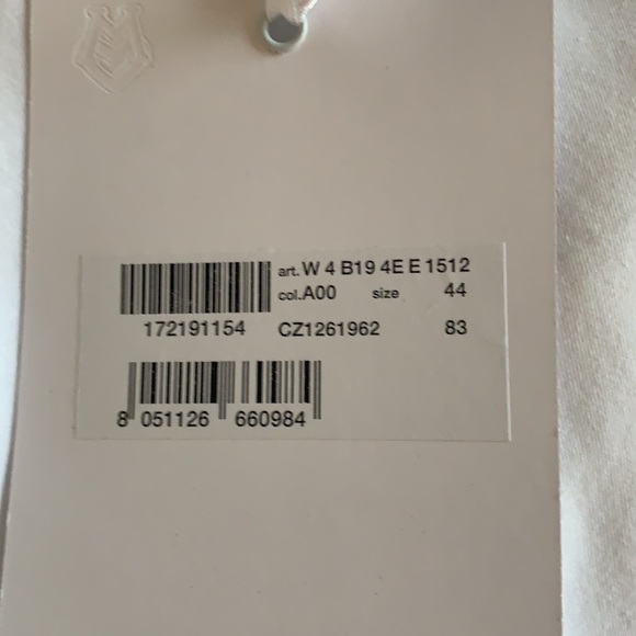 Moschino white tee US8 NWT - Picture 3 of 6